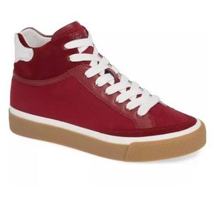Rag & Bone Red Rb Army High Sneakers, 40